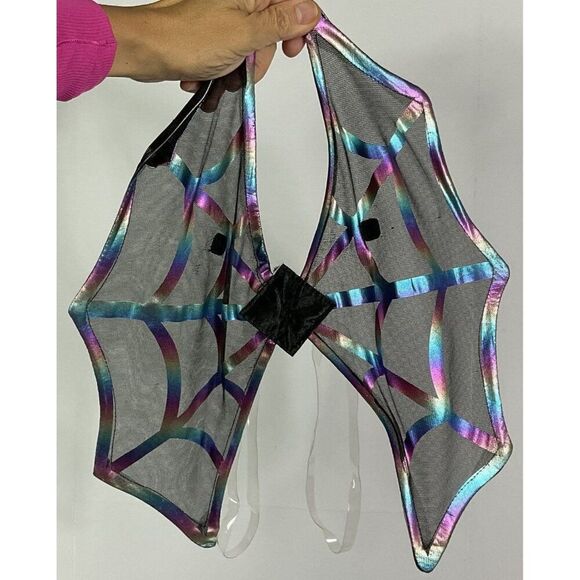 Spider Fairy Costume For Girls Medium (8-10) Spirit Halloween with accessories - Picture 7 of 9